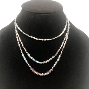 Loft multi strand necklace